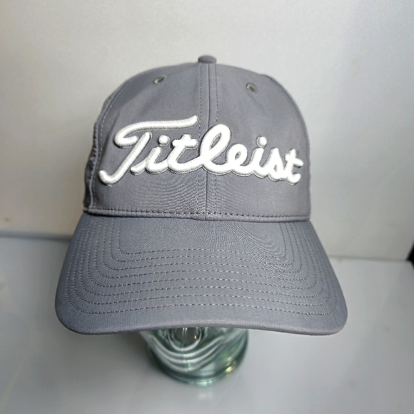 Titleist Other - Titleist Golf Cap Gray NWOT Adjustable Backing "Embroided Alex Lemonade Stand"